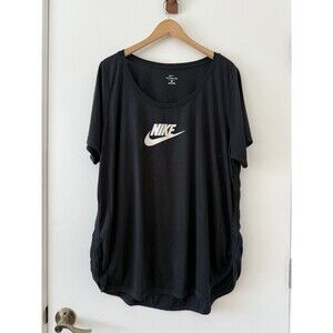 Nike Tee Essential Logo 1X Basic Iconic Athleisure Casual Everyday Minimalist